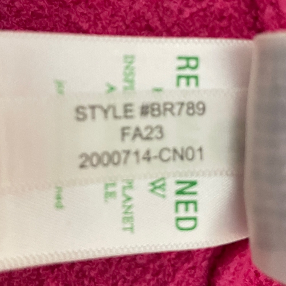 J. Crew Odette Sweater Lady Jacket XXL Fuchsia Pink Boucle Business Casual BR789 - Picture 15 of 15